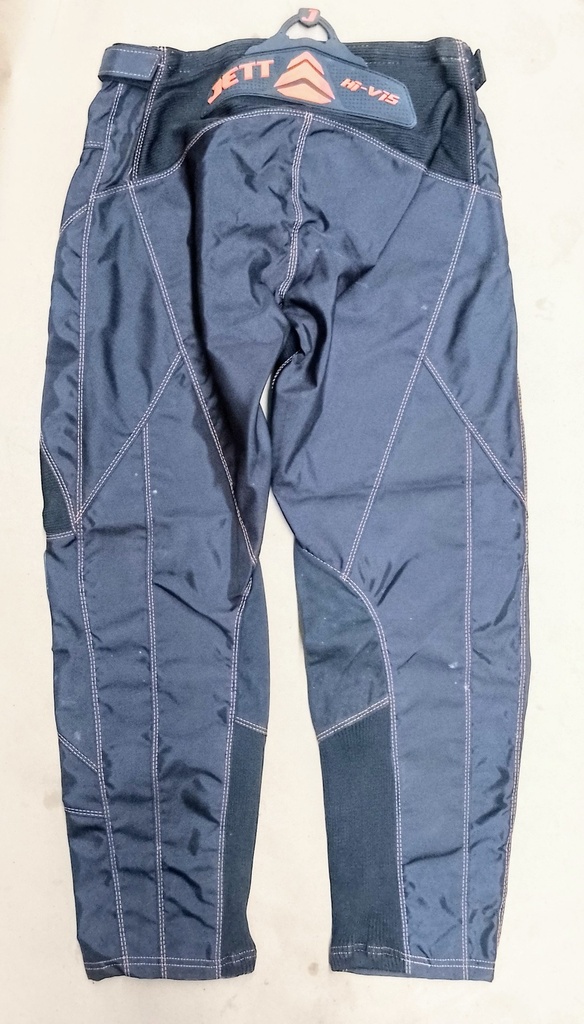 PANTALON JETT HI-VIS NEGRO ADULTO 