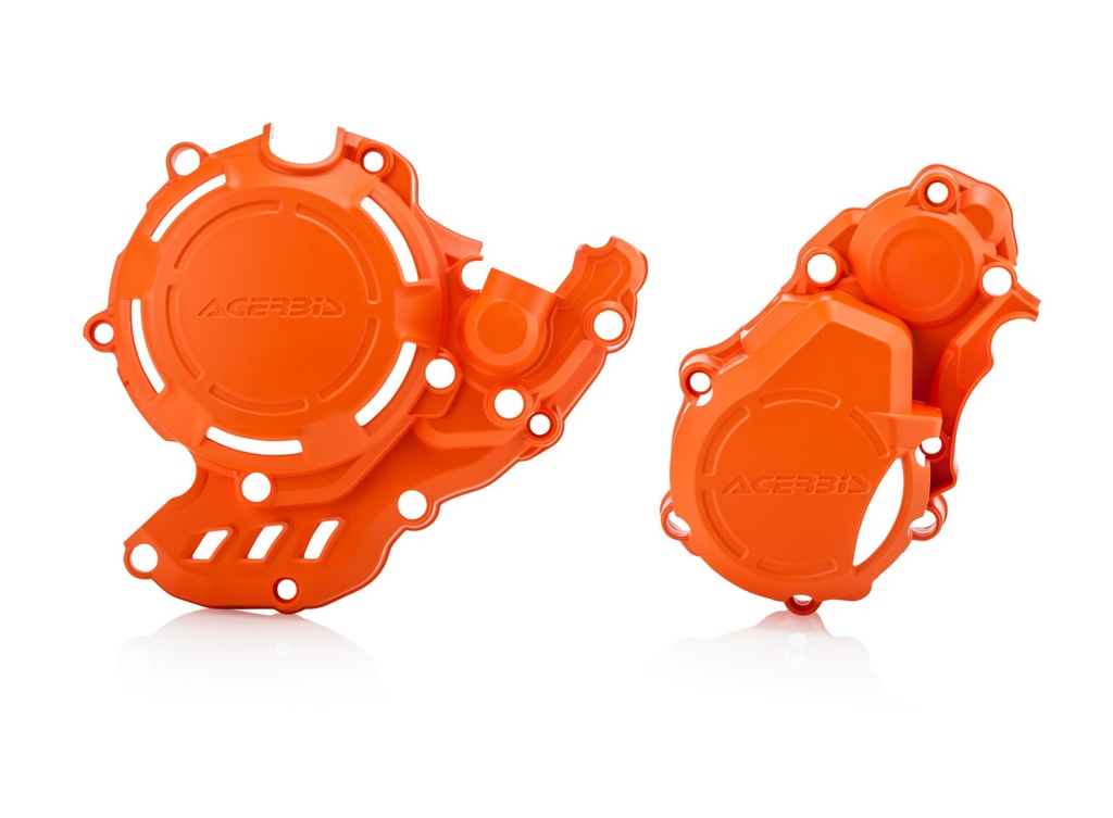 [0023469011016] KIT PROTECTOR DE MOTOR X-POWER GAS GAS/HUSQVARNA/KTM  17-21 (Naranja)