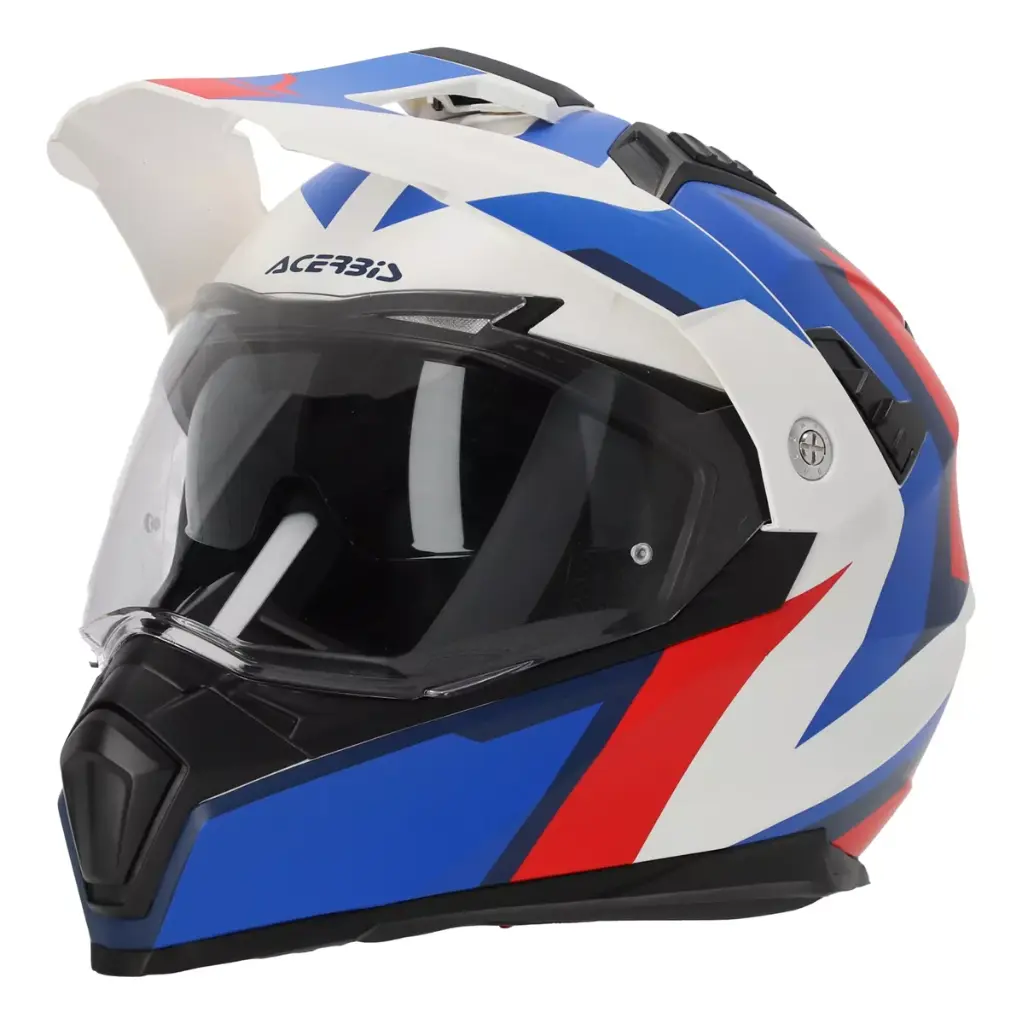[0025107034064] CASCO FLIP 2206 (Blanco/Azul/Rojo, M)