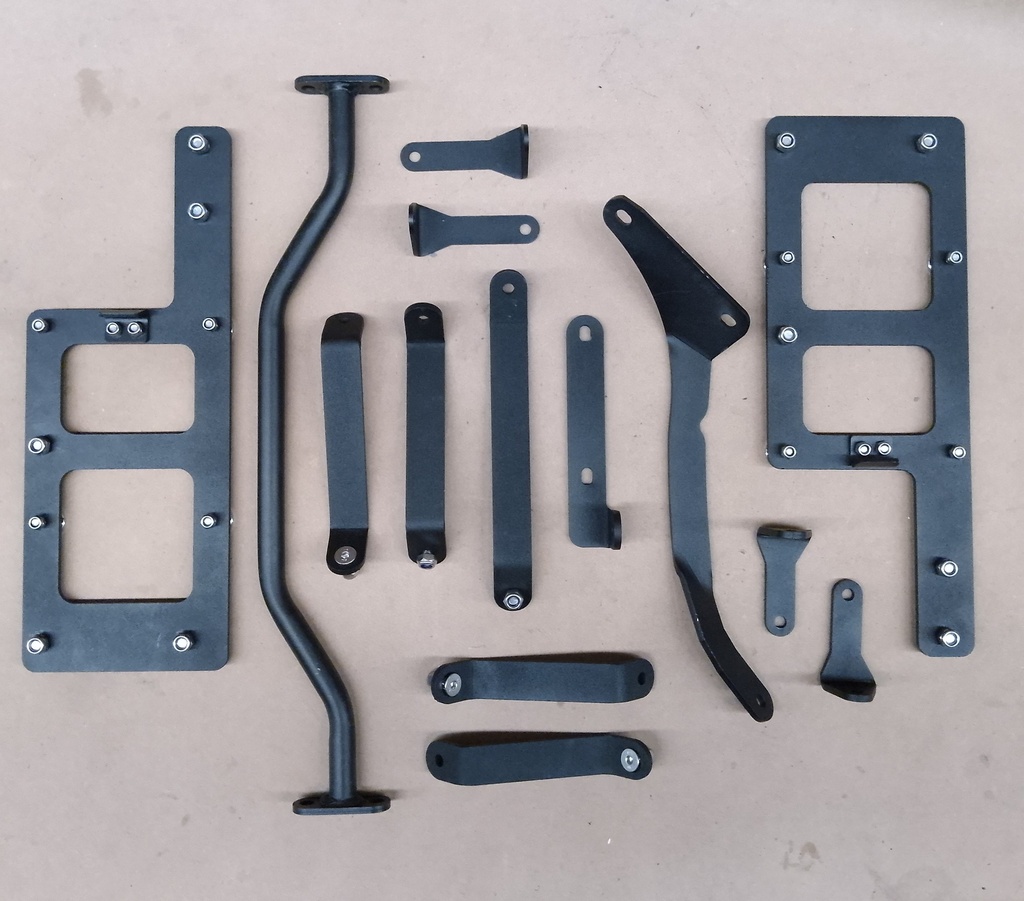 KIT BAUL ALUMINIO Y SOPORTES BMW R GS 1200 2013