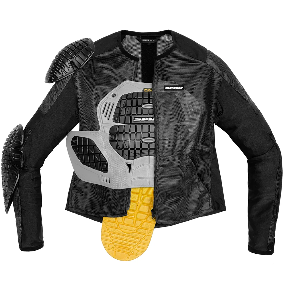 CHAMARRA DE MALLA PARA MOTOCICLISTA BASE-1 ARMOR