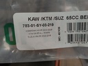 MANUBRIO 7/8 MINI KAWAZAKI KX 65 CC PLATA/CARBON
