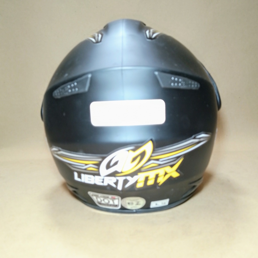 CASCO LIBERTY MX PRO VISION NEGRO MATE PRO TORK 
