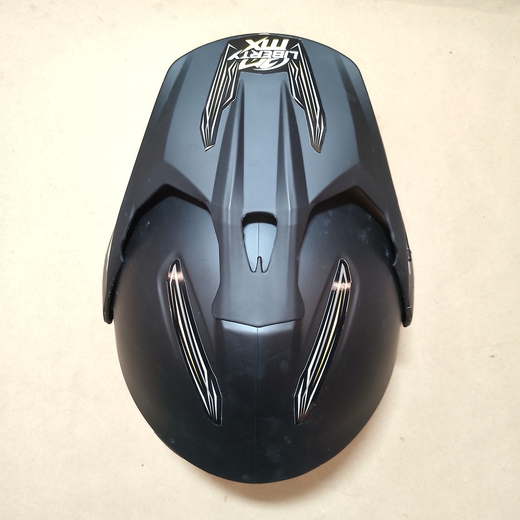 CASCO LIBERTY MX PRO VISION NEGRO MATE PRO TORK 