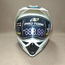 CASCO LIBERTY MX PRO VISION BLANCO PRO TORK 