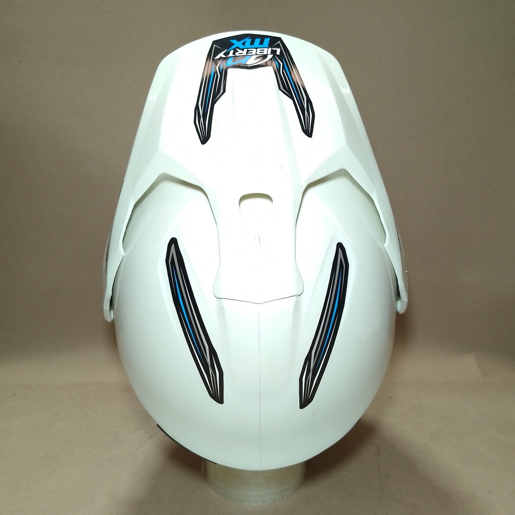CASCO LIBERTY MX PRO VISION BLANCO PRO TORK 