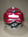 CASCO CROSS TH1 VISION ADVENTURE ROJO/BLANCO PRO TORK 
