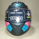 CASCO EVOLUTION G7 MEXICAN SKULL NEGRO MATE 