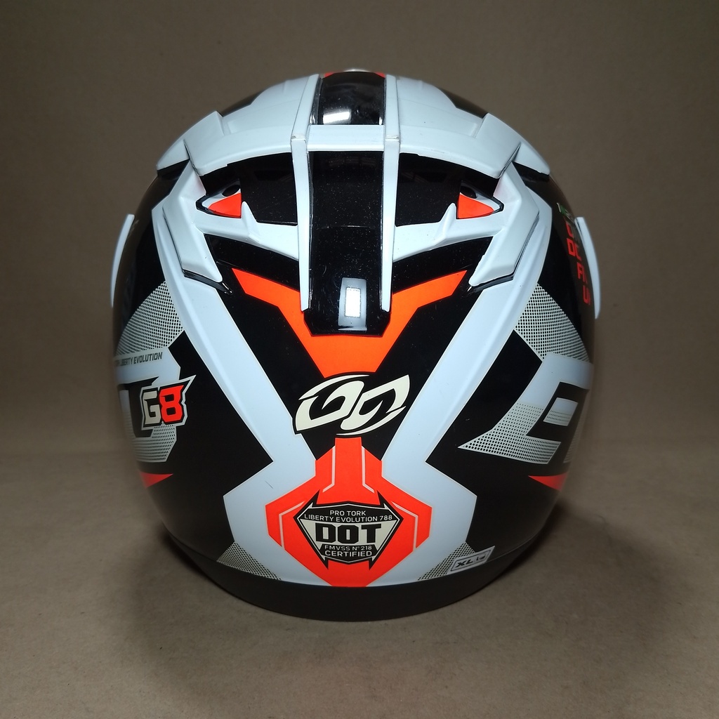 CASCO PRO TORK EVOLUTION G8 EVO BLANCO 