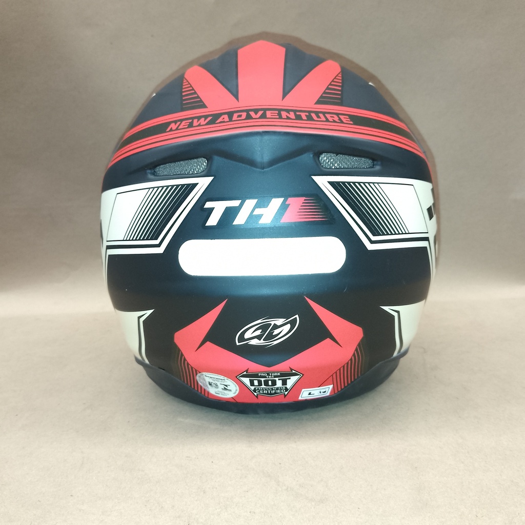CASCO TH-1 VISION NEW ADVENTURE ROJO PRO TORK 