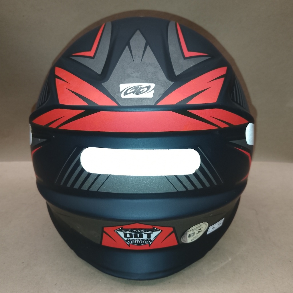 CASCO R8 PRO TORK ROJO 
