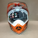 CASCO CROSS TH1 VISION ADVENTURE NARANJA/BLANCO PRO TORK 