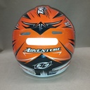 CASCO CROSS TH1 VISION ADVENTURE NARANJA/BLANCO PRO TORK 