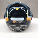 CASCO V-PRO JET 2 CARBONO NEGRO/NARANJA PRO TORK 