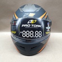 CASCO R8 PRO TORK NARANJA 