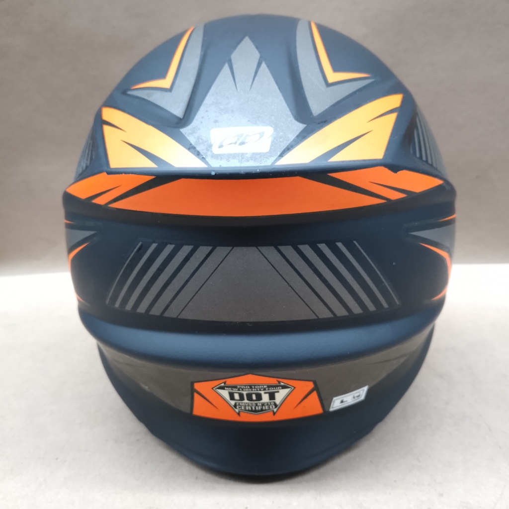 CASCO R8 PRO TORK NARANJA 