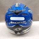CASCO CROSS TH1 VISION ADVENTURE AZUL/BLANCO PRO TORK 