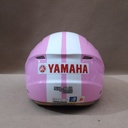 CASCO SHIRO BI-COLOR ROSA-BLANCO 3/4 XXL