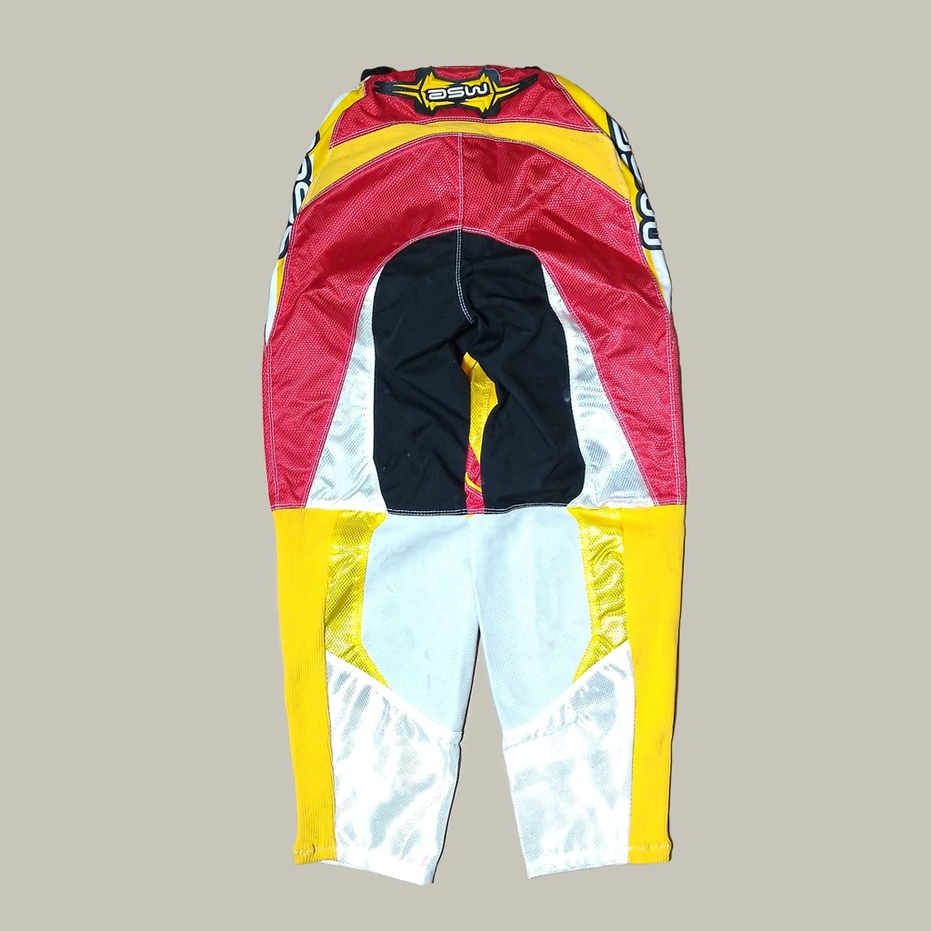 PANTALON PODIUM 07 ROJO/AMARILLO TALLA 38