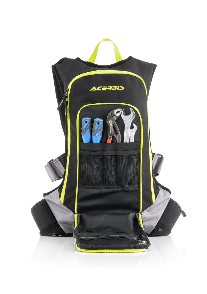 BOLSA DE AGUA 14 LT NEGRO/AMARILLO
