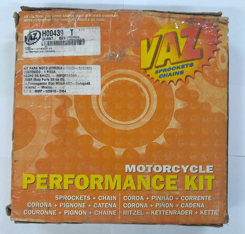 KIT CBR 900 - VAZ 96-99