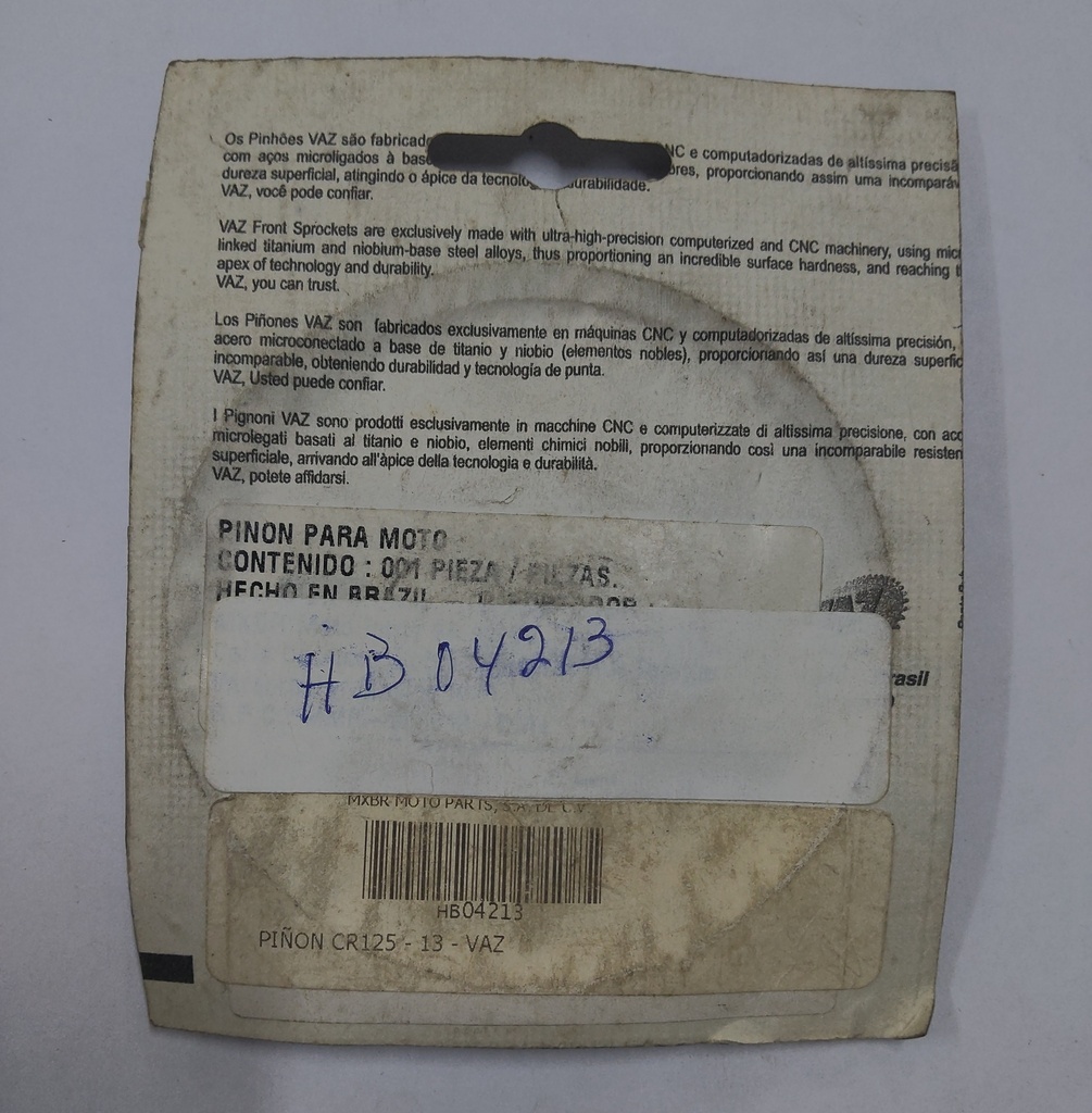 PIÑON CR125 - 13