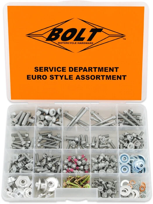 KIT DE TORNILLOS BOLT MC HARDWARE ESTILO EUROPEO