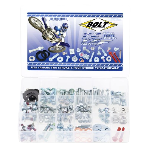 KIT DE TORNILLOS PRO PARA YAMAHA YZ/YZ-F, WR/WR-F 2003 EN ADELANTE