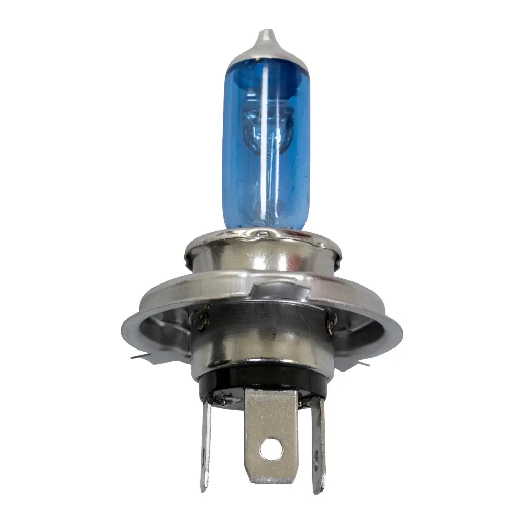 FOCO FARO DELANTERO HALOGENO 12V 35/35W H4 CARGO /YBR 125 AZUL