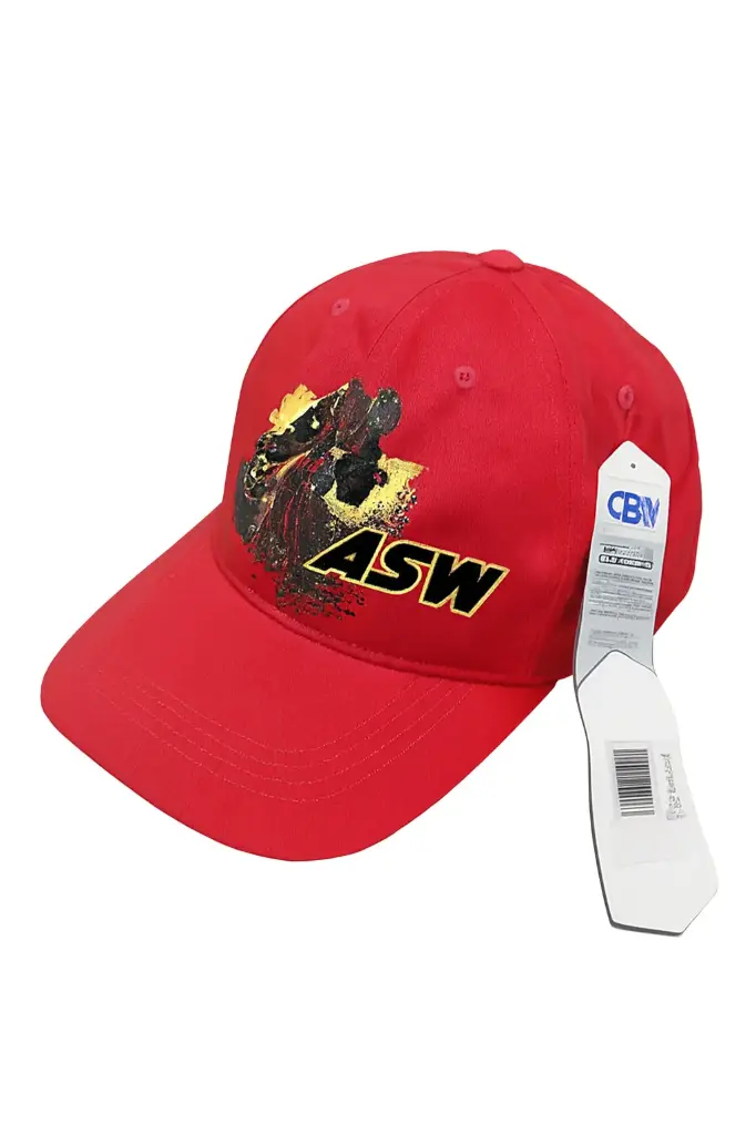 GORRA ASW MOTO 06 ROJA