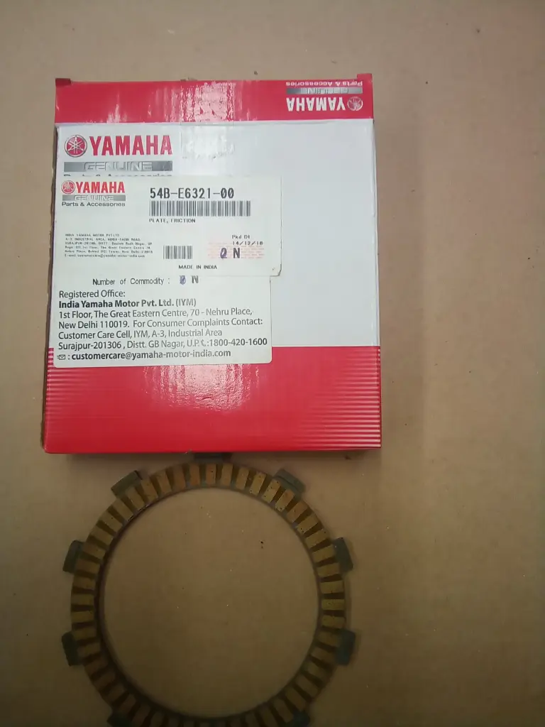 [54BE632100] PLACA DE FRICCION