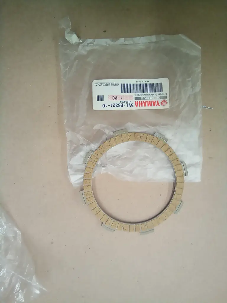 [5VLE632110] PLATO DE FRICCION INDIVIDUAL YAMAHA ORIGINAL Ybr125