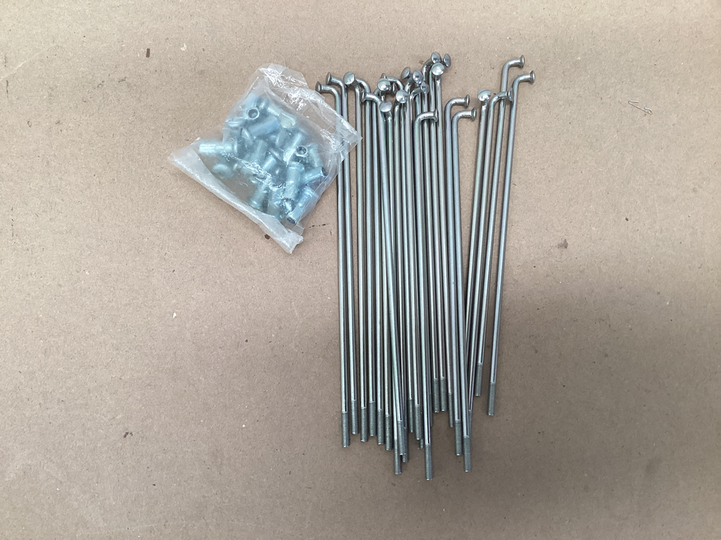RAYO CON NIPLE (23 PZ) YBR TAMBOR DEL