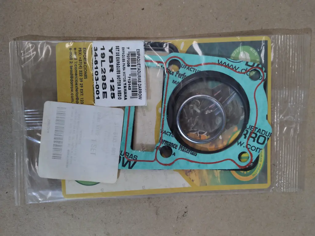 SET DE EMPAQUES MOTOR A YH YBR125 DARROW