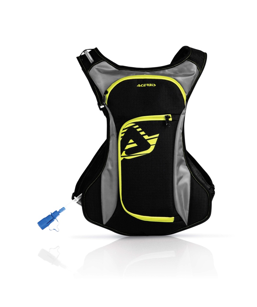 BOLSA DE AGUA 5 LT NEGRO/AMARILLO