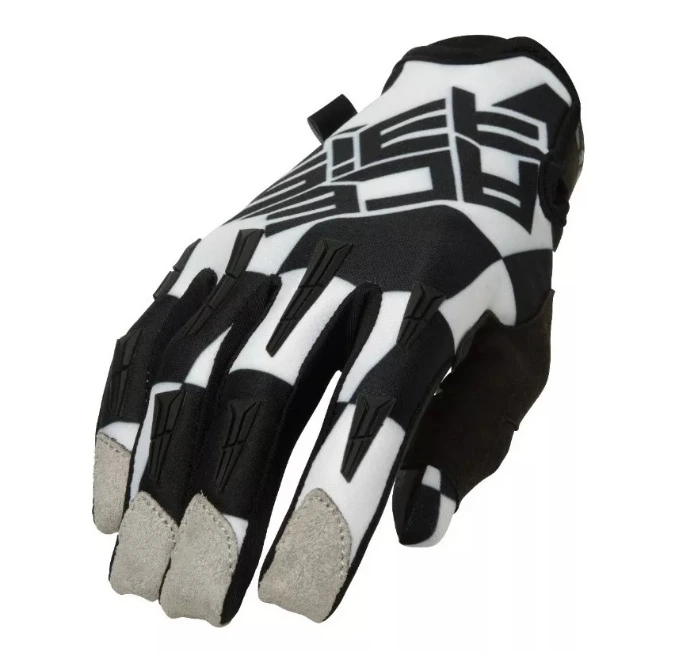 [0023409315064] GUANTES MX X-H  (Negro/Blanco, M)