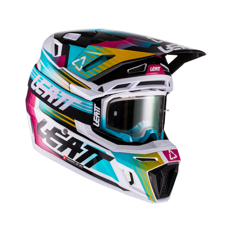 KIT CASCO & GOGGLES LEATT MOTO 8.5