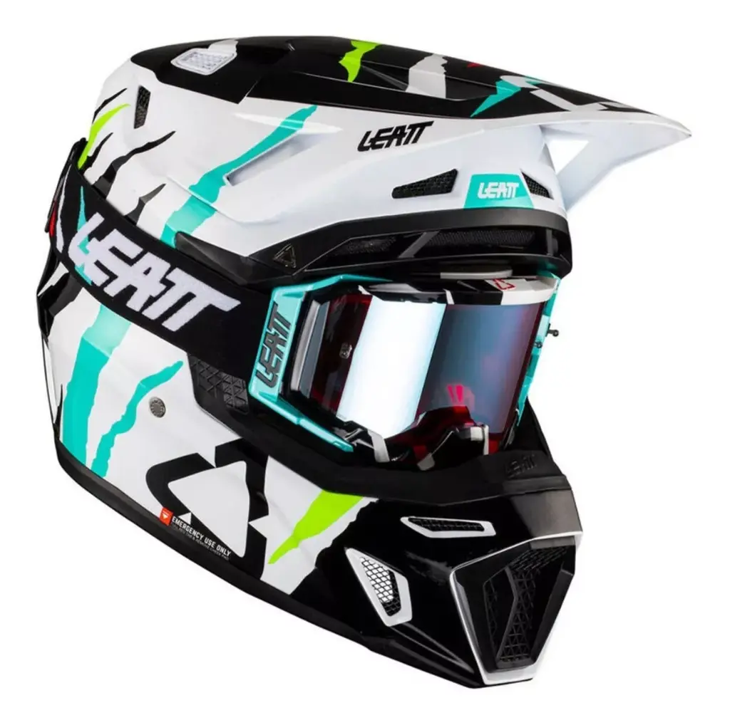 KIT CASCO & GOGGLE LEATT MOTO 8.5