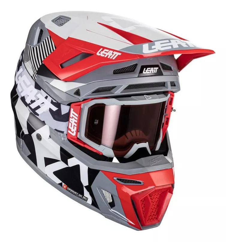 KIT CASCO & GOGGLE LEATT MOTO 8.5