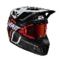 KIT CASCO MOTO 9.5 CARBON & GOGGLES 6.5 IRIZ  V25 