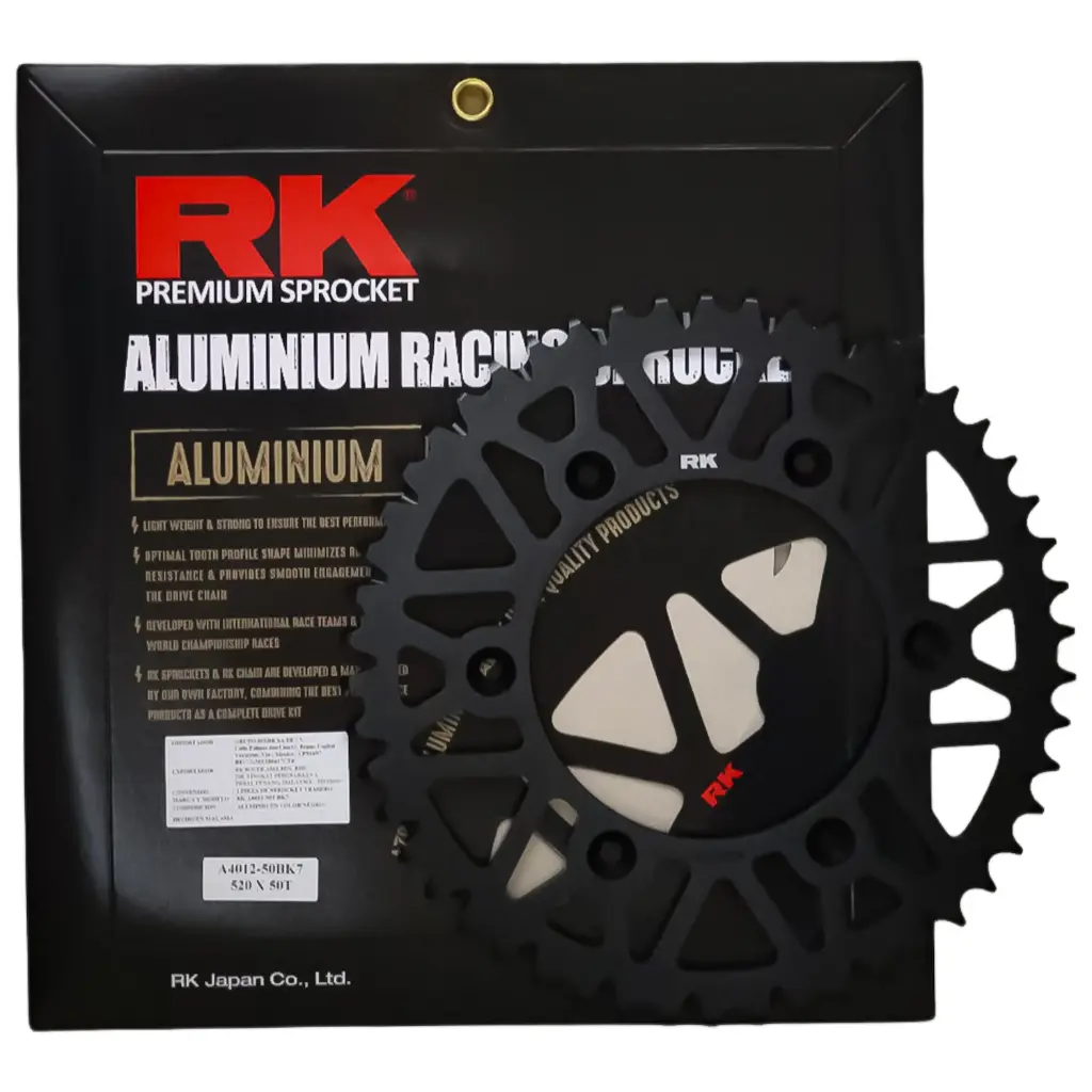 CORONA DE ALUMINIO RK 520 X 50T HONDA 250
