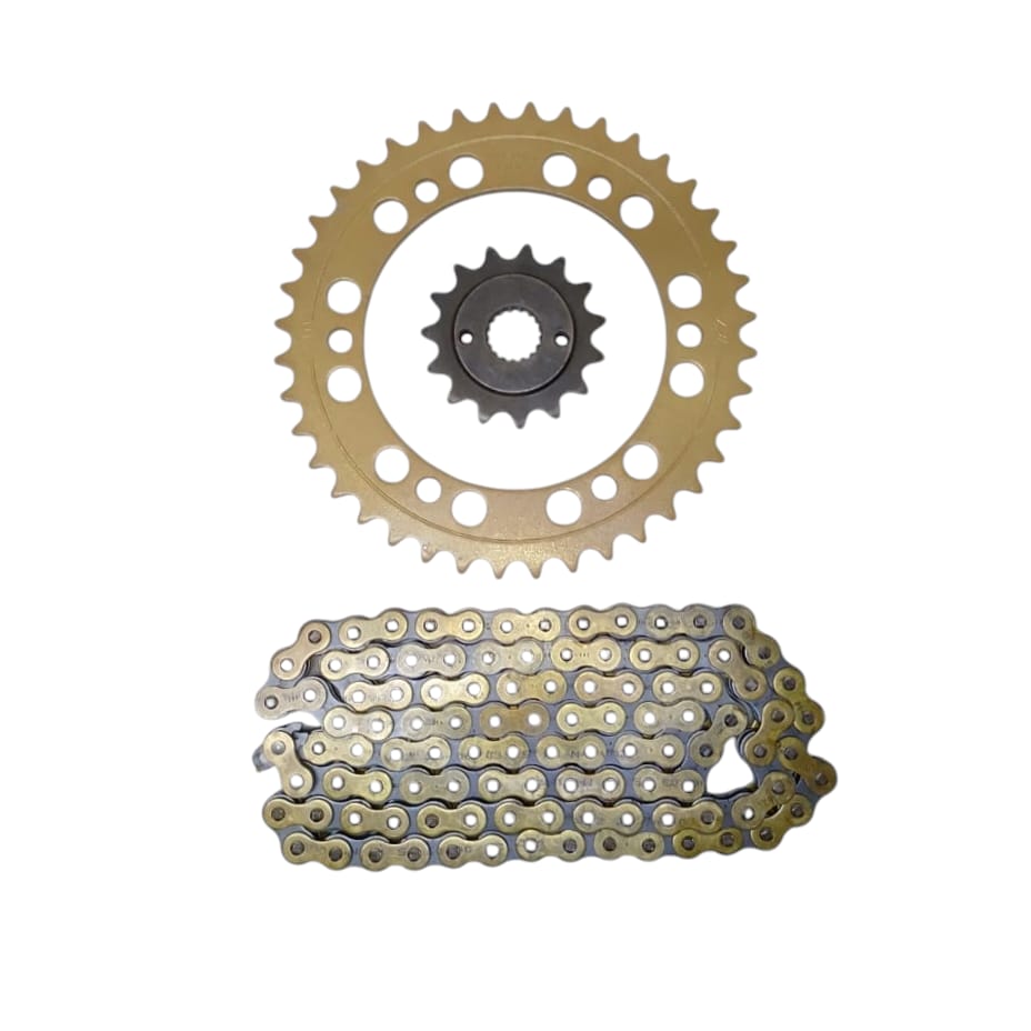 KIT TRANSMISION H02125T CORONA+PIÑON+CADENA