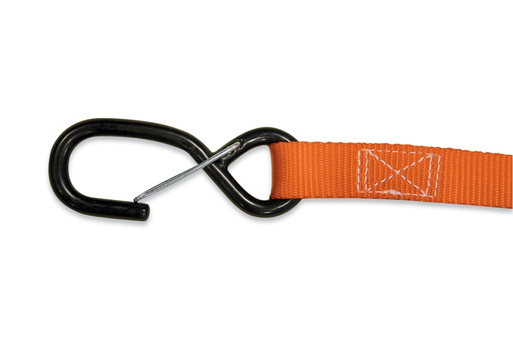 [0009266010] TIE DOWNS - SUJETADOR PARA MOTOS 25MM  (Naranja.)