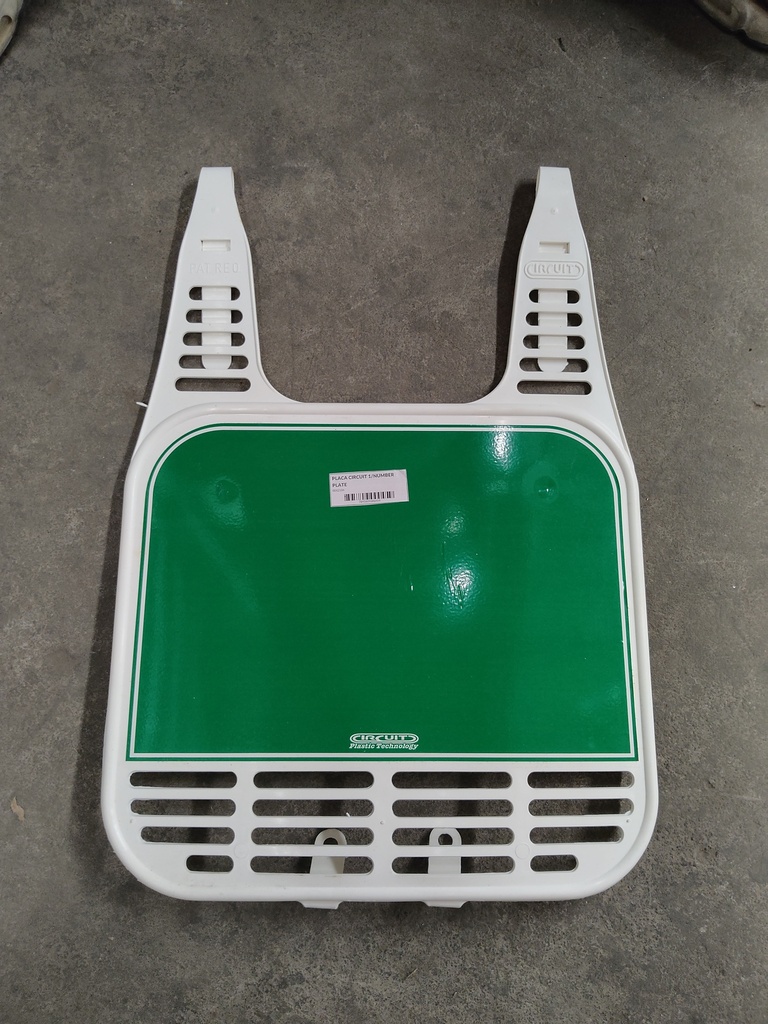 PLACA CIRCUIT 1/NUMBER PLATE