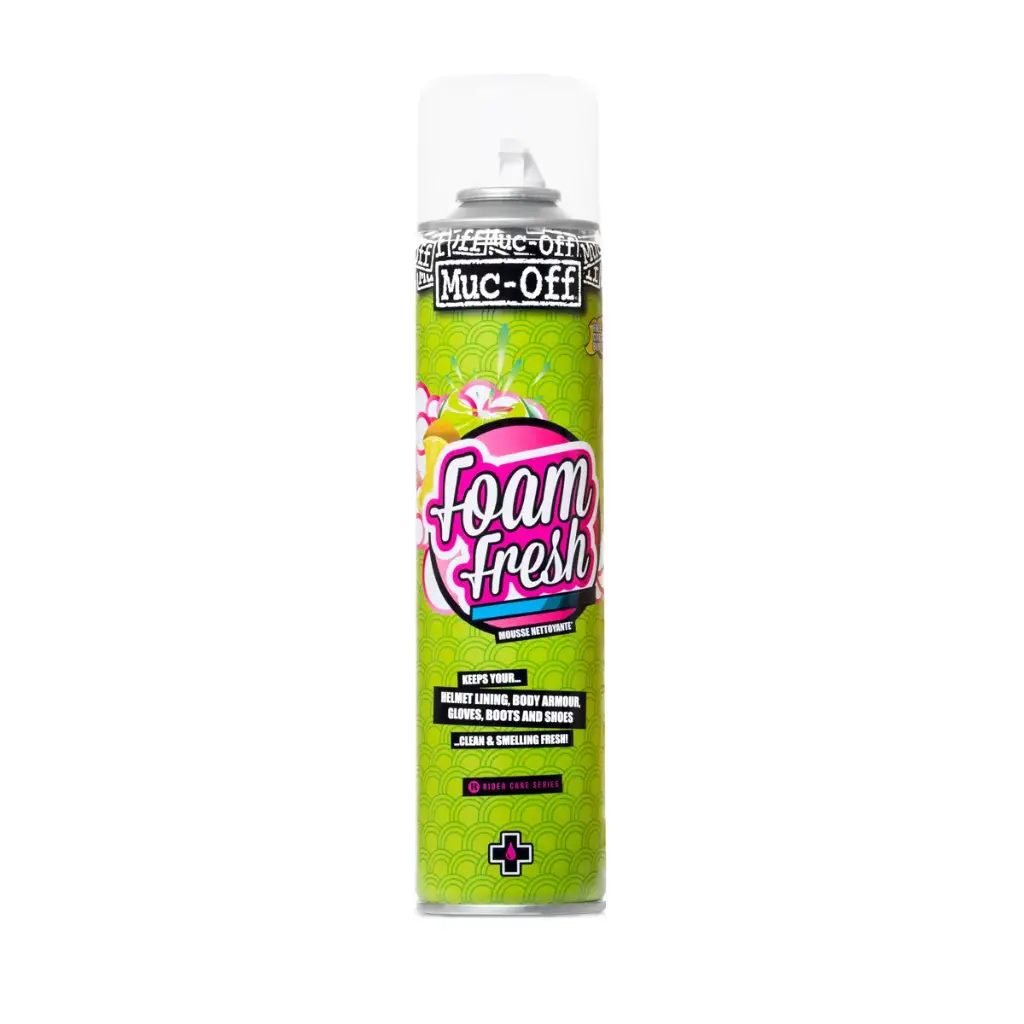MUC-OFF SPRAY FOAM FRESH LIMPIADOR DE CASCOS 400ML