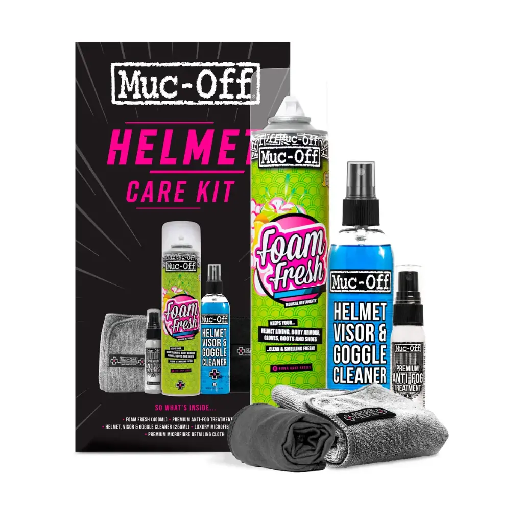 MUC-OFF KIT DE CUIDADO DE CASCO