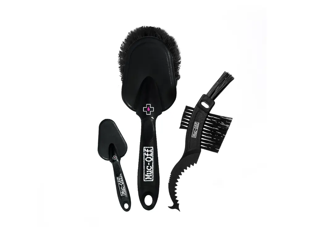 MUC-OFF KIT 3 CEPILLOS LIMPIADOR DE CADENA