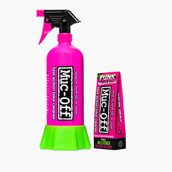 MUC-OFF BOTELLA FOR LIFE (PAQUETE 4 POLVOS PUNK POWDER)