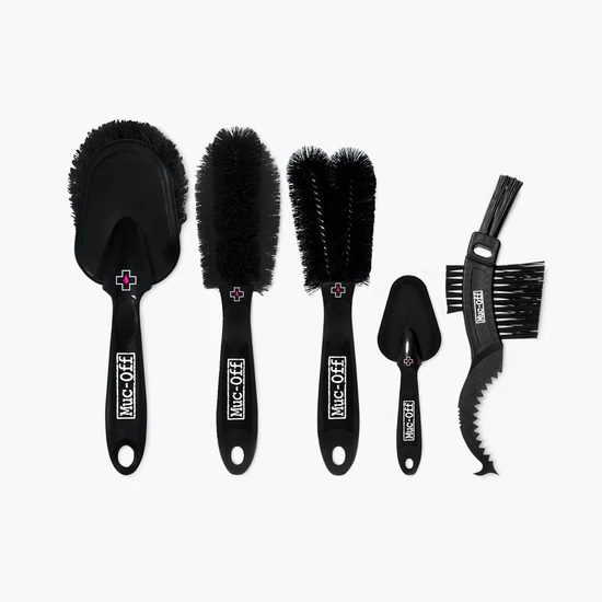 MUC-OFF KIT 5 CEPILLOS LIMPIADOR DE CADENA