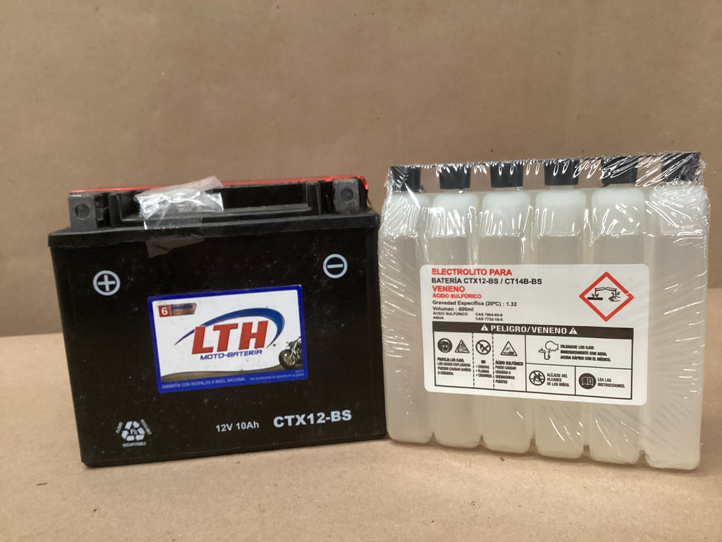 BATERIA LTH CTX12-BS 12V 10AH